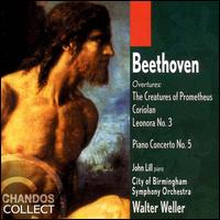 Beethoven: Overtures & Piano Concerto No. 5 - John Lill (piano); City of Birmingham Symphony Orchestra; Walter Weller (conductor)
