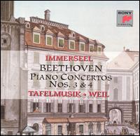 Beethoven: Piano Concertos Nos. 3 & 4 - Jos van Immerseel (fortepiano); Tafelmusik Baroque Orchestra; Bruno Weil (conductor)