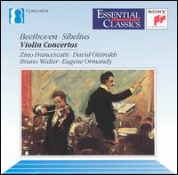 Beethoven, Sibelius: Violin Concertos - David Oistrakh (violin); Zino Francescatti (violin)