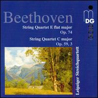 Beethoven: String Quartet E flat major, Op.74; String Quartet C major, Op.59/3 - Leipziger Streichquartett