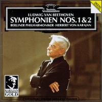 Beethoven: Symphonies Nos. 1 & 2 - Berlin Philharmonic Orchestra; Herbert von Karajan (conductor)