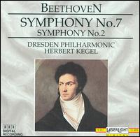 Beethoven: Symphonies Nos. 2 & 7 - Dresden Philharmonic Orchestra; Herbert Kegel (conductor)