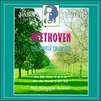 Beethoven: The Middle Quartets - Andor Jr. Toth (cello); Andor Toth (violin); Denes Koromzay (viola); New Hungarian Quartet; Richard Young (violin)