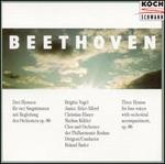 Beethoven: Three Hymns, Op. 86