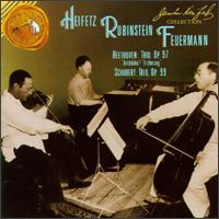 Beethoven: Trio Op. 97 "Archeduke"; Schubert: Trio Op. 99 - Arthur Rubinstein (piano); Emanuel Feuermann (cello); Jascha Heifetz (violin)