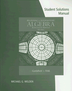Beginning and Intermediate Algebra: An Integrated Approach: Student Solutions Manual