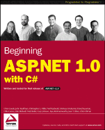 Beginning ASP.Net 1.0 with C# - Goode, Chris, and Kauffman, John, and Miller, Christopher L