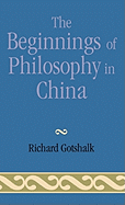 Beginnings of Philosophy in China