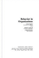 Behaviour in Organizations