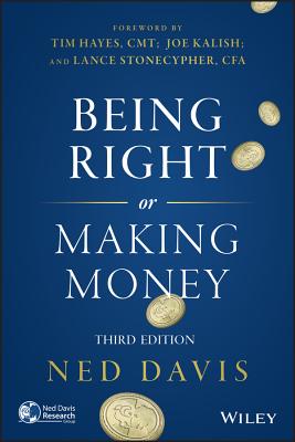 Being Right or Making Money 3E - Davis, Ned