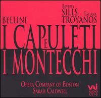 Bellini: Capuleti e Montecchi - Beverly Sills (vocals); Herbert Beatty (vocals); Joseph Evans (vocals); Robert Trehy (vocals); Tatiana Troyanos (vocals);...