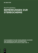 Bemerkungen Zur Stereochemie: Mit Einem Anhang: Synthesen Von Derivaten Aktiver Aminosuren