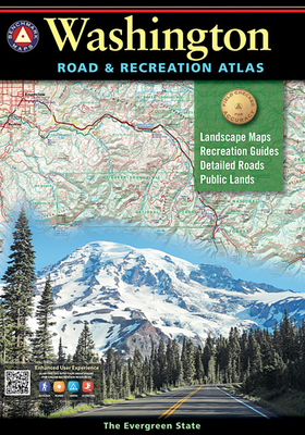 Benchmark Washington Road & Recreation Atlas, 9th Edition - Maps, National Geographic