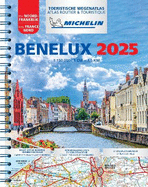 Benelux 2025 - Tourist and Motoring Atlas (A4-Spiral)