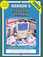 Benson's Rotisserie Baseball Annual