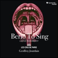 Berio to Sing - Amandine Trenc (soprano); Ayumi Mori (clarinet); Ccile Banquey (mezzo-soprano); Ccile Larroche (soprano);...