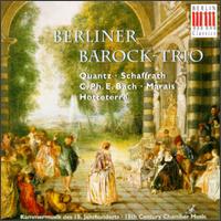 Berliner Barock-Trio - Berlin Baroque Ensemble; Horst Krause (viola da gamba); Klaus Gerbeth (oboe); Matthias Wilke (clavecin);...