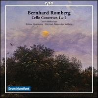 Bernhard Romberg: Cello Concertos 1 & 5 - Davit Melkonyan (cello); Klner Akademie; Michael Alexander Willens (conductor)