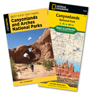 Best Easy Day Hiking Guide and Trail Map Bundle: Canyonlands and Arches National Parks