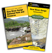 Best Easy Day Hiking Guide and Trail Map Bundle: New River Gorge National Park and Preserve
