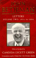 Betjeman Letters Wolume 2 - Betjeman, John, Sir