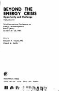 Beyond the Energy Crisis: Opportunity and Challenge - Fazzolare, Rocco