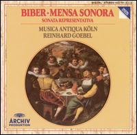 Biber: Mensa Sonora; Sonata Representativa - Musica Antiqua Kln; Reinhard Goebel (violin); Reinhard Goebel (conductor)