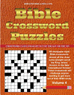 Bible Crossword Puzzles Volume 4: 50 Newspaper Style Bible Crosswords with Almost All the Clues Straight from the Bible