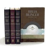 Bible KJV Bilingual RVR Black 1960: Imitation Leather