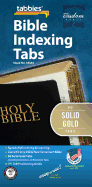 Bible Tabs - Solid Gold - Old & New Testament: Bible Indexing Tabs