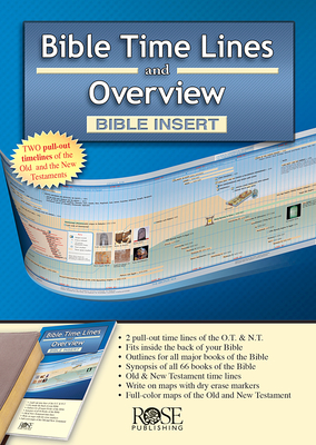 Bible Time Lines and Overview - Bible Insert - Rose Publishing (Creator)