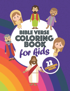 Bible Verse Coloring Book: Beautiful coloring pages with inspirational scriptures for kids.