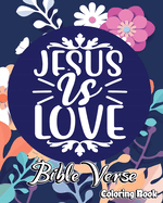 Bible Verse Coloring Book: Inspirational Coloring Pages for Adults with Scripture and floral Patterns