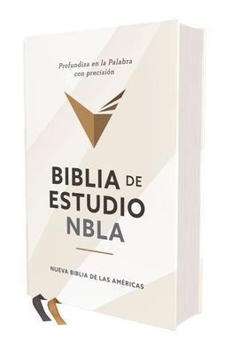 Biblia de Estudio Nbla, Tapa Dura, Interior a DOS Colores - Nbla-Nueva Biblia de Las Am?ricas, and Vida