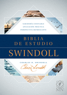 Biblia de Estudio Swindoll Ntv (Tapa Dura, Azul)