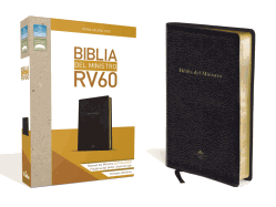 Biblia del Ministro Reina Valera 1960, Tama±o Manual, Leathersoft, Negro / Spanish Ministers Bible Rvr 1960, Leathersoft, Black