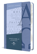 Biblia Rvr 1960 Letra Grande Tama±o Manual, Simil Piel Azul Celeste Con Nombres de Dios / Spanish Bible Rvr 1960 Handy Size Large Print Leathersoft Soft Blue