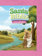 Biblia Rvr 2020 Para Nias - Tapa Dura/Rosada (Rvr 2020 Bible for Children - Hardcover/Pink)