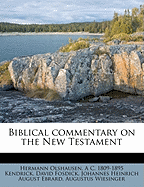 Biblical commentary on the New Testament