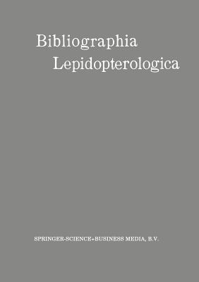 Bibliographia Lepidopterologica - Junk, Wilhelm