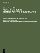 Bibliographie Der Osterreichischen Zeitungen 1621 1945: N Z