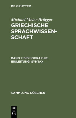 Bibliographie. Einleitung. Syntax - Meier-Br?gger, Michael