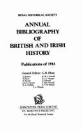 Bibliography of British and Irish History 1983