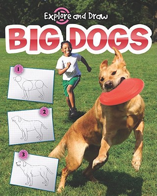 Big Dogs, Drawing and Reading - Halpern, Monica