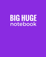 Big Huge Notebook (820 Pages): Purple, Jumbo Blank Page Journal, Notebook, Diary