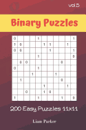 Binary Puzzles - 200 Easy Puzzles 11x11 vol.5