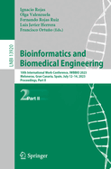 Bioinformatics and Biomedical Engineering: 10th International Work-Conference, IWBBIO 2023, Meloneras, Gran Canaria, Spain, July 12-14, 2023, Proceedings, Part II