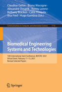 Biomedical Engineering Systems and Technologies: 14th International Joint Conference, Biostec 2021, Virtual Event, February 11-13, 2021, Revised Selected Papers