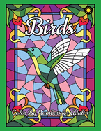 Birds Color By Numbers for Adults: activity coloring book for adults relaxation and stress relief