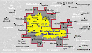Birmingham and West Midlands Street Atlas
